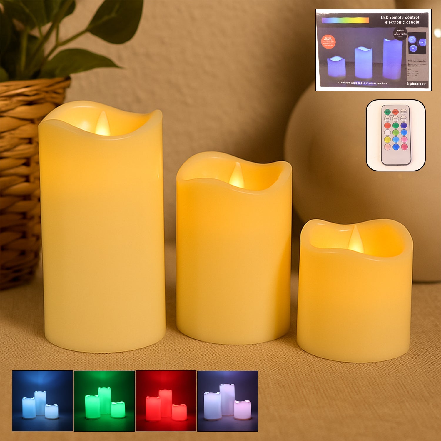 LED Crystal Lamps Set LED Crystal Lamps Set